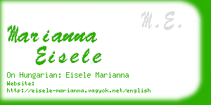 marianna eisele business card